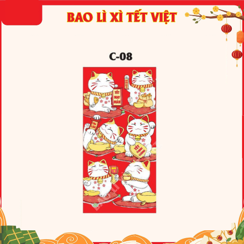 Bao Lì Xì 2023 Set 10 cái