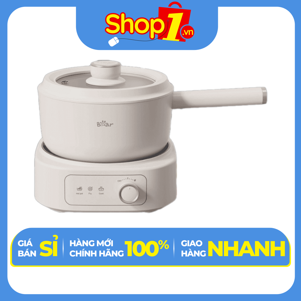 Nồi điện đa năng Bear 2.5L SB-NL25L - Hàng chính hãng - Chỉ giao HCM