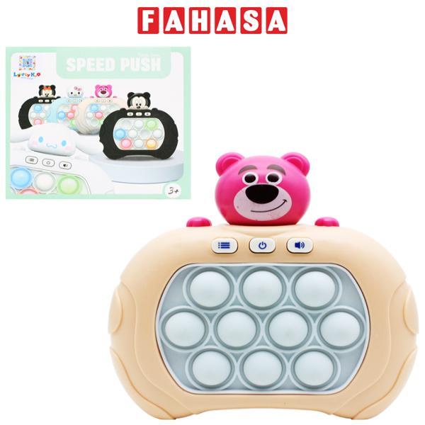 Máy Chơi Game Pop It Gấu Dâu - HP29