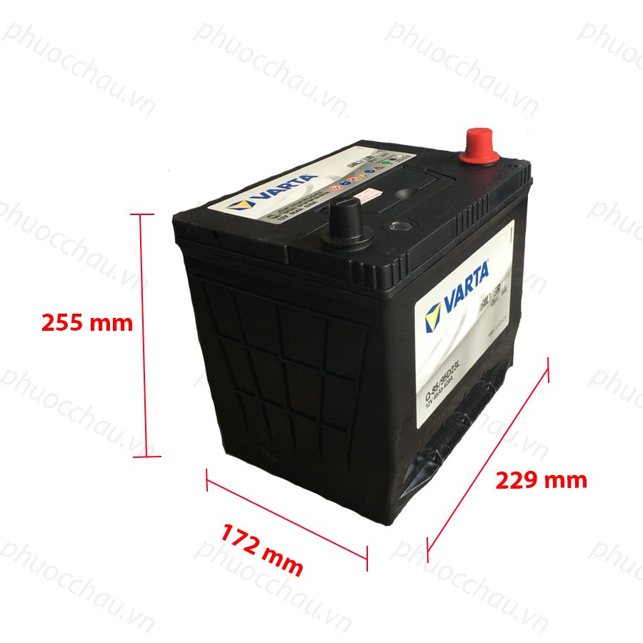 Bình Ắc Quy 12V-65AH, Ắc Quy VARTA EFB Q85 / 95D23L