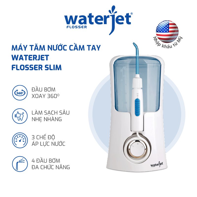 Máy Tăm Nước Gia Đình WaterJet Slim -VT0627