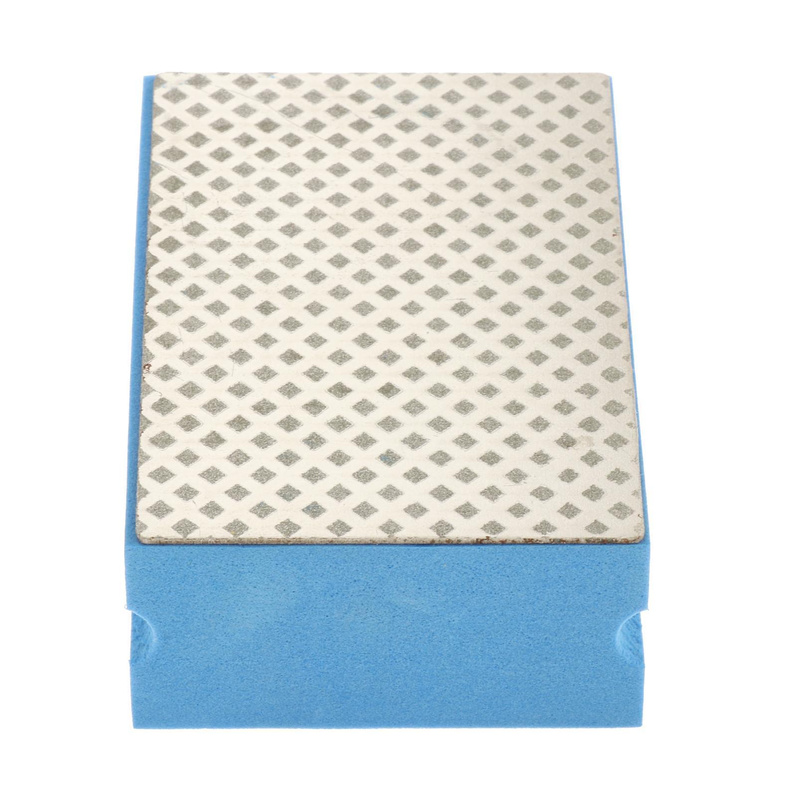2 Pcs Diamond Polishing Hand Pads Block Granite Marble Glass Polishing 200