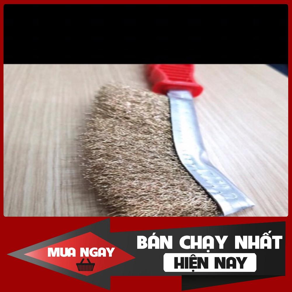  Bàn chải đánh rỉ tay đỏ