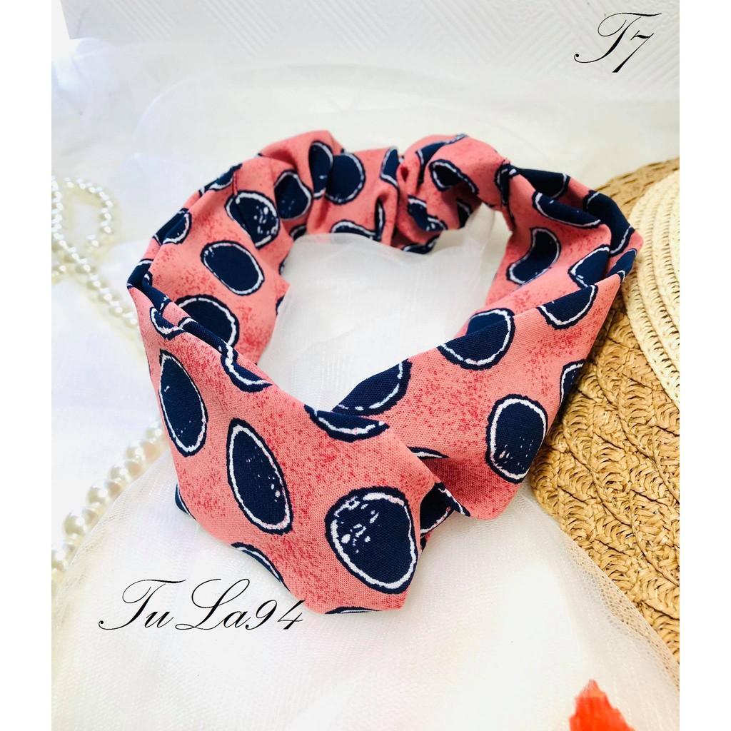 Băng đô Turban họa tiết đa dạng, độc đáo thời trang cho nữ
