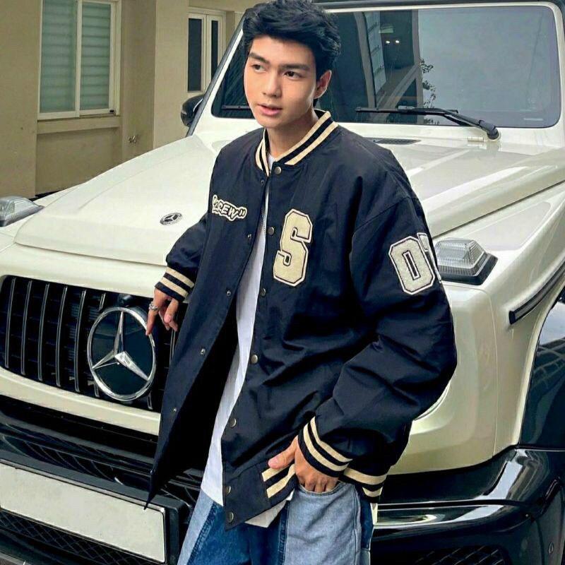Áo khoác dù bomber unisex nam nữ S form rộng 2 lớp HOT nhất LANA FASHION