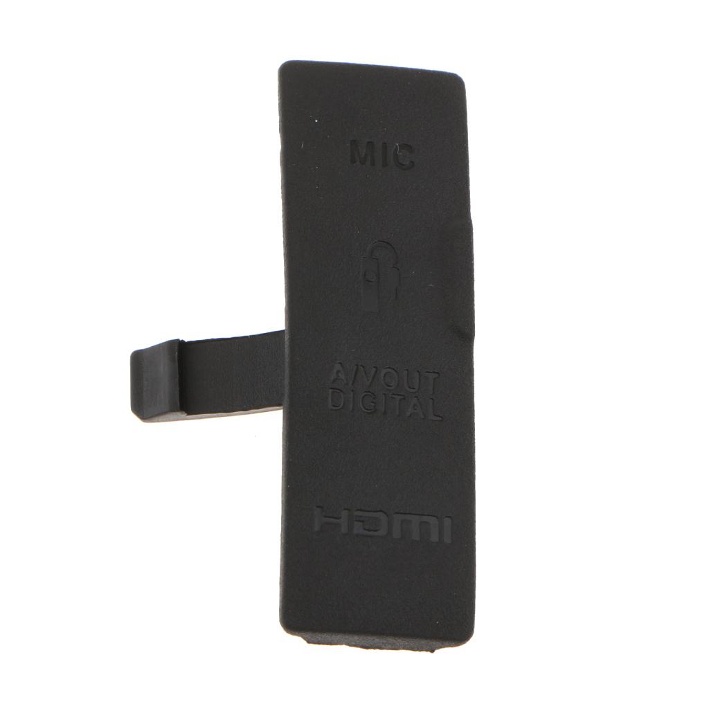Milageto USB/HDMI AV In/Video Ra Cửa Cao Su Dành Cho Canon 550D Máy Ảnh Kỹ Thuật Số