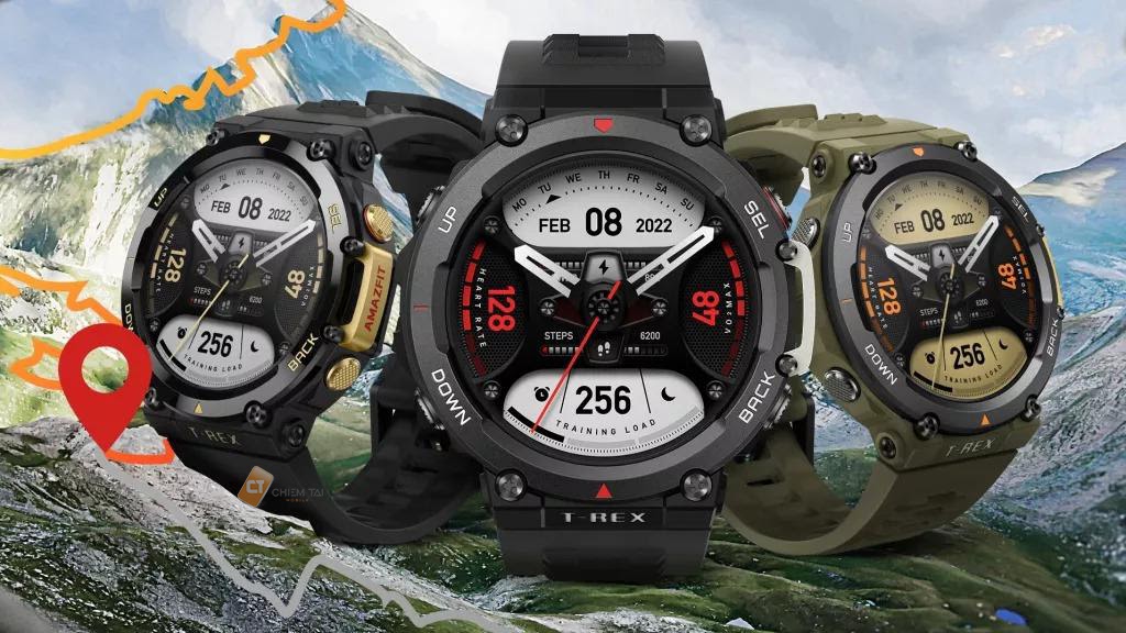Đồng Hồ Thông Minh AMAZFIT T-REX 2 | Giao Diện Tiếng Việt | Phiên Bản Quốc Tế  | Hàng Chính Hãng