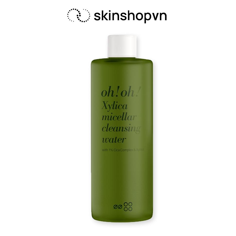 Nước Tẩy Trang Chuyên Sâu Phục Hồi Màng Lipid oh!oh! Xylica Micellar Cleansing Water