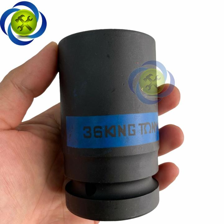 Tuýp 36mm 1 inch Kingtony 843536M loại dài 6 cạnh màu đen