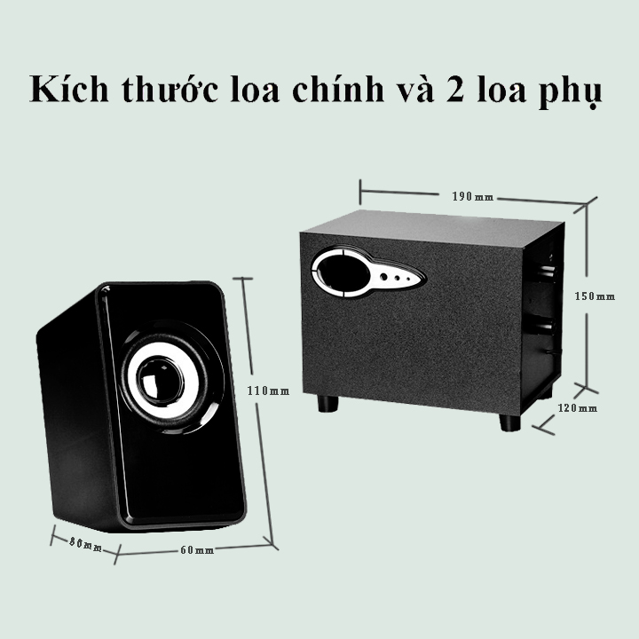 Loa máy tính bluetooth  USB ,nghe nhạc  chuẩn âm thanh bass treb chuyên nghiệp 301 M95