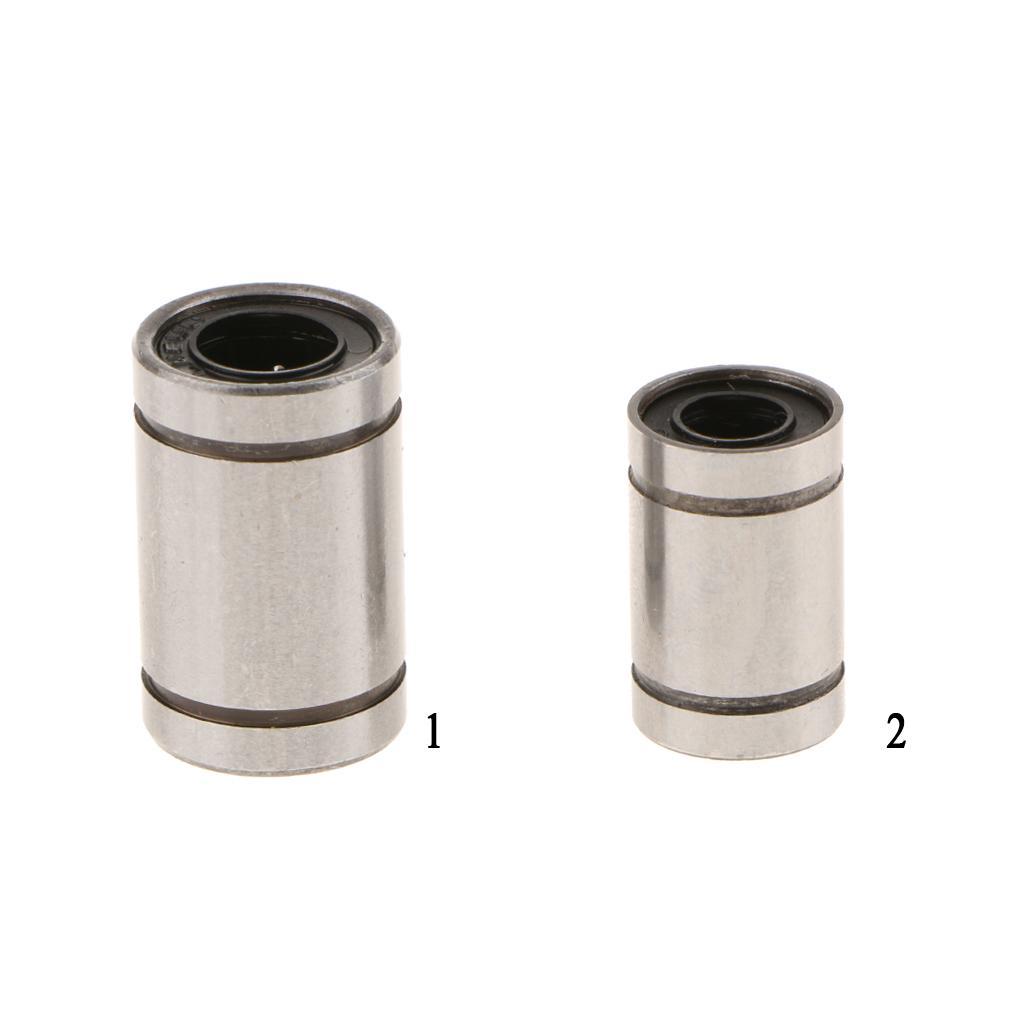 12Packs LM6UU 6mm Inside Dia Linear Ball Bearing Bushing for 3D Printer 17mm