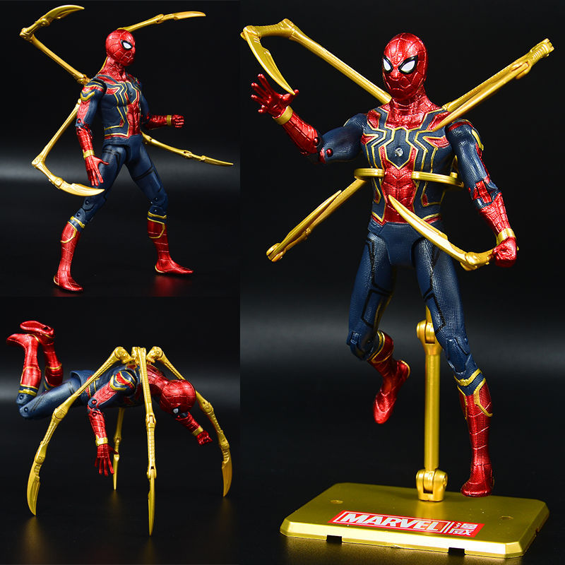 Mô hình người nhện Spiderman - Marvel ( có khớp cử động) chi tiết sắc nét