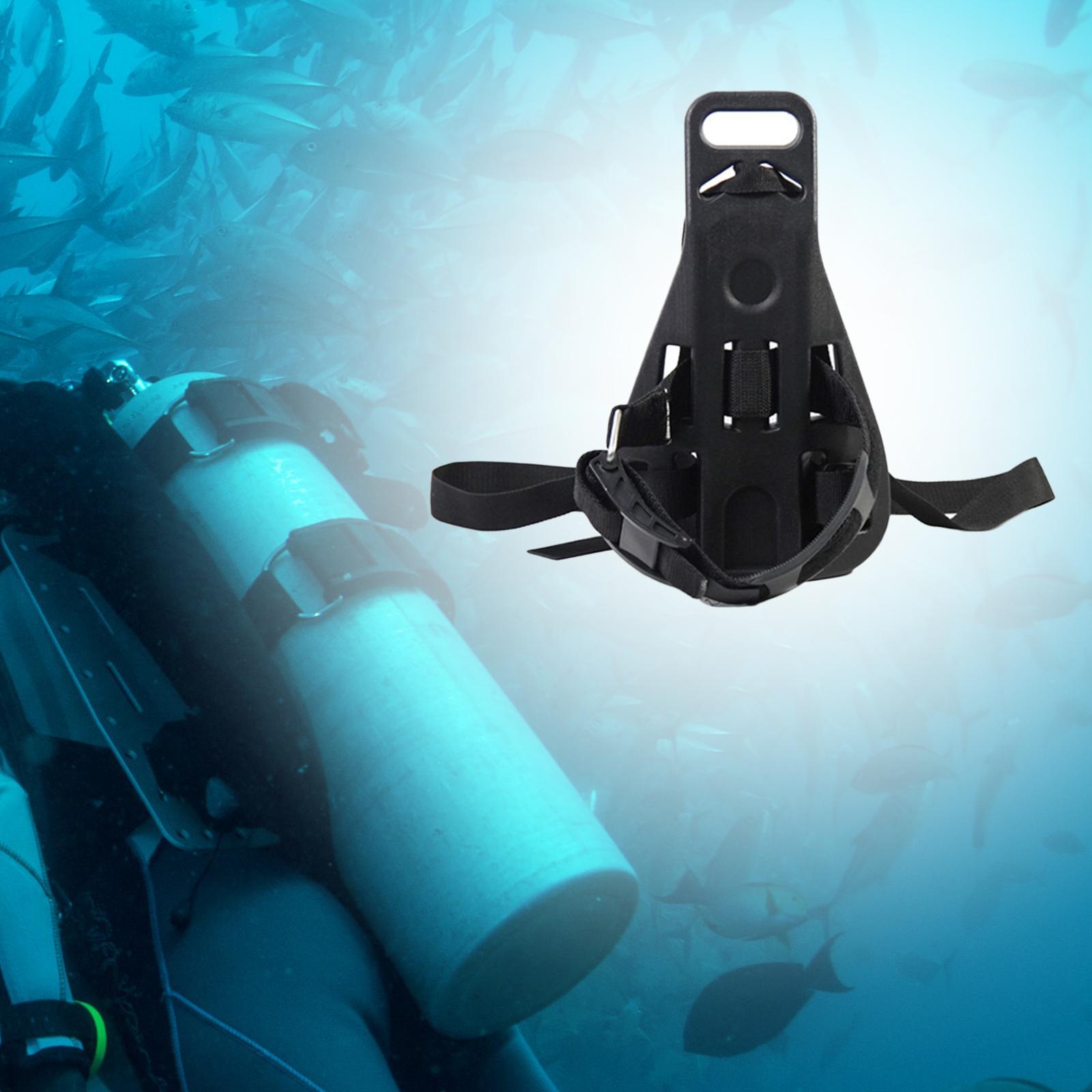 Scuba Diving Tank Back Pack, Diving Tank Holder, Bracket Ultralight Portable Freediving Dive Backpack, under Water Sports Diving Tanks Backpack