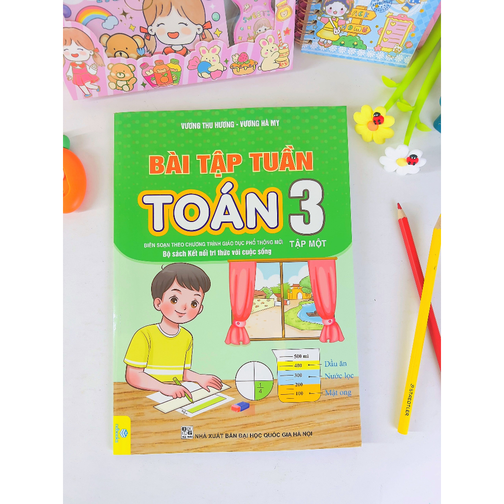 Sách - Bài Tập Tuần Toán 3 tập 1- Kết Nối