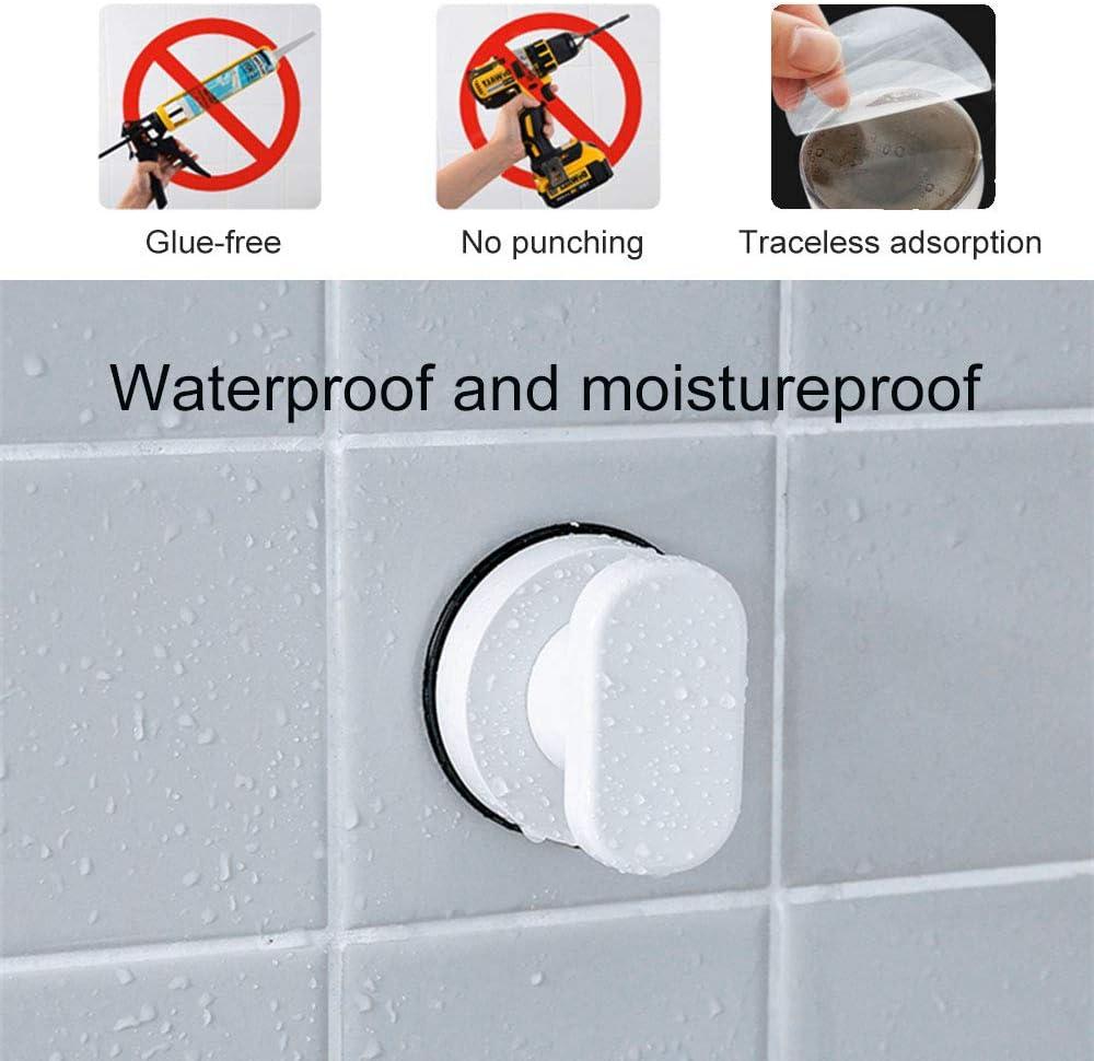 Tay Nắm Cửa Cốc Hút Giấc Mơ Nhà Bếp 2 Chiếc Cốc Hút Kéo Ngăn Kéo Tủ Tủ Lạnh Cửa Kính Di Động Di Động Tay Cầm Kéo Với Cốc Hút Mạnh Cho Phòng Tắm