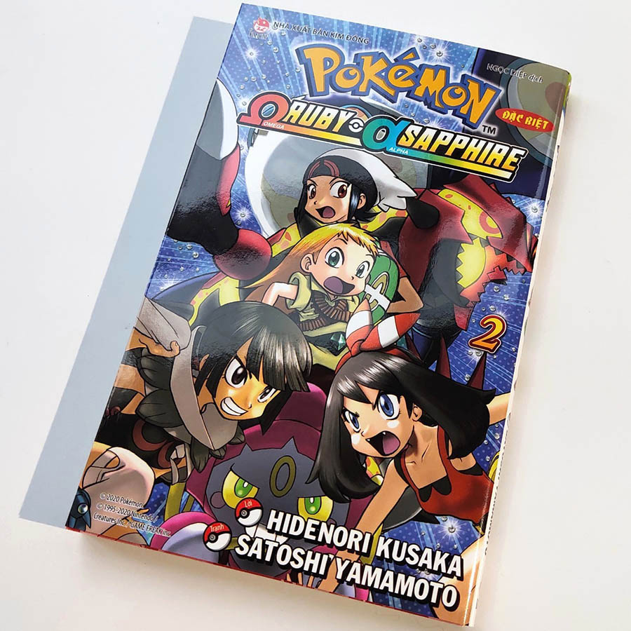 Boxset 3 Tập: Pokémon Đặc Biệt Ω Ruby Α Sapphire [Tặng Kèm Bookmark]