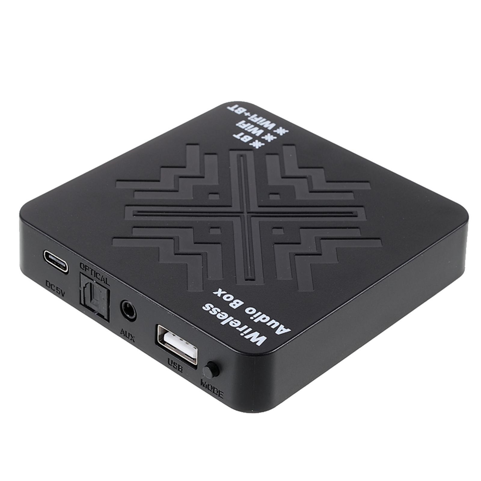 Digital Audio Receiver aptX Low Latency High Fidelity Bluetooth 5.0 Adapter U Disk Lossless Music Player for Android iOS System TV Car Pc