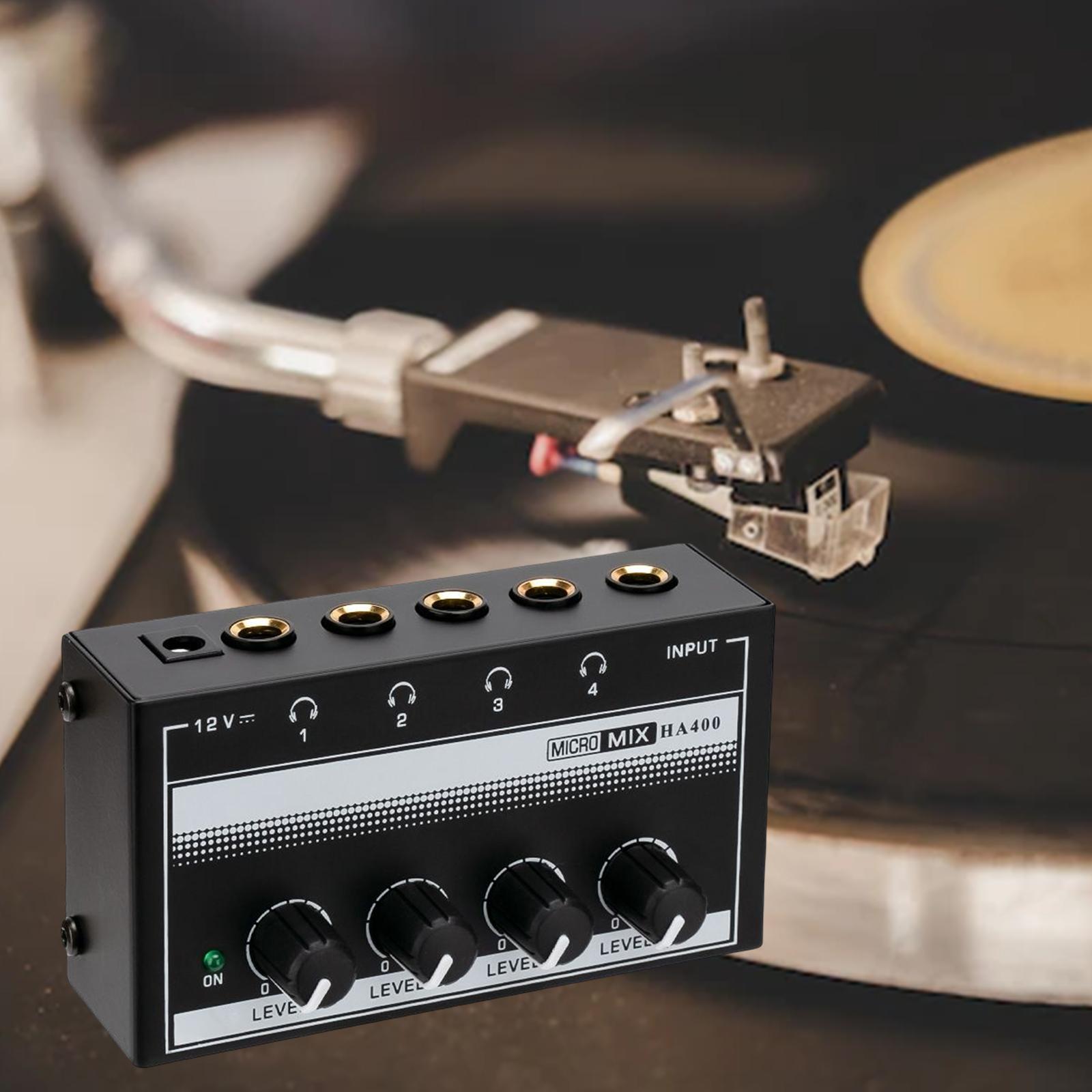 Headphone Amplifier Low Noise Sound Mixer Loudspeaker for Stage Performances