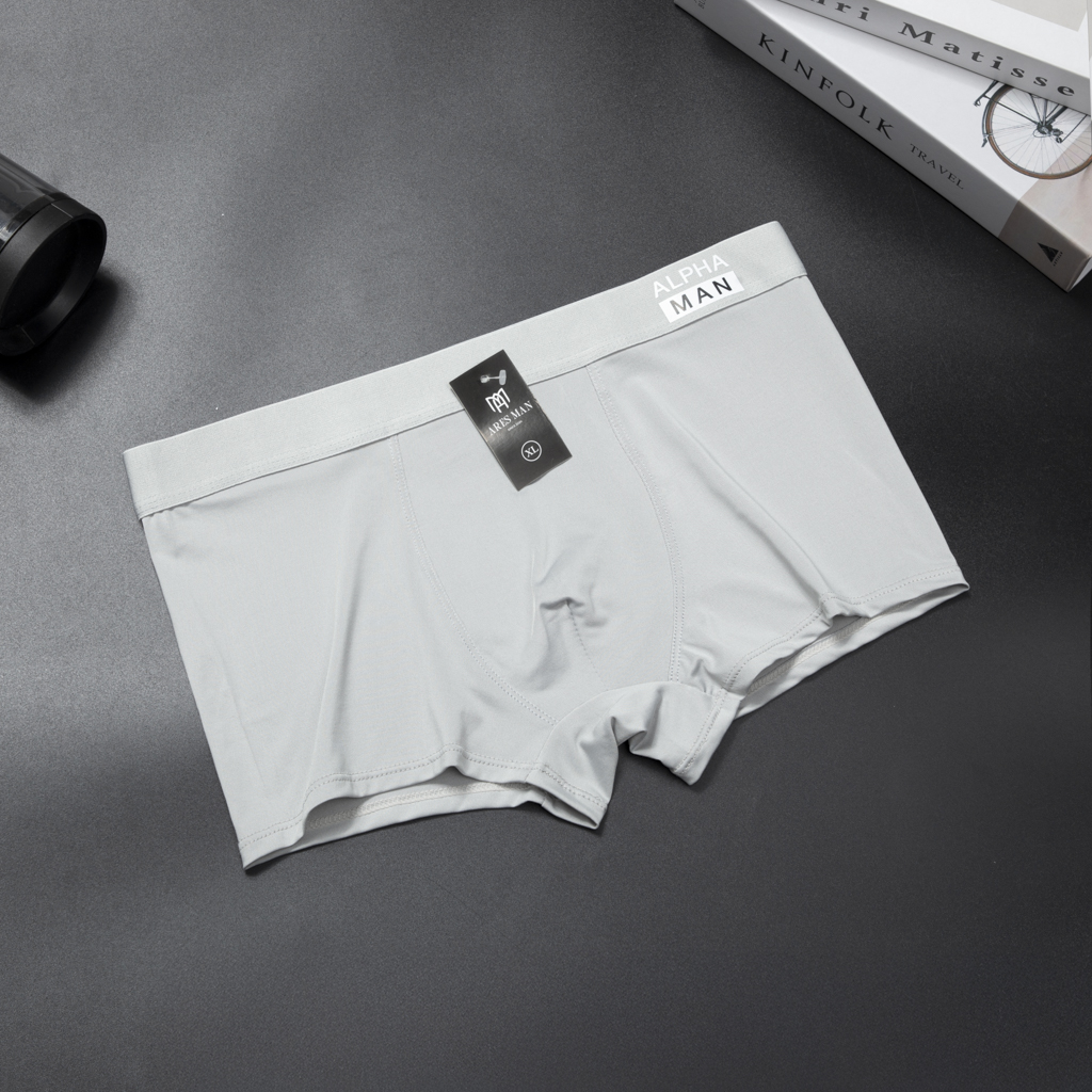 Quần boxer nam , quần lót đùi nam ALPHA 2.0 được làm bằng chất thun lạnh mềm mịn thấm hút mồ hôi co giãn 4 chiều