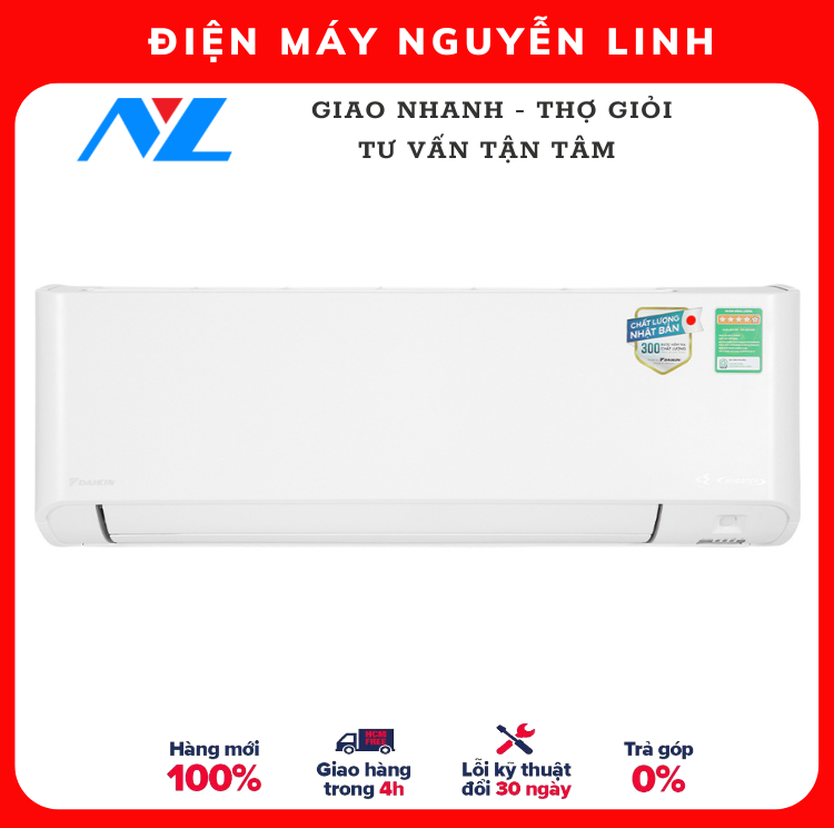 Máy lạnh Daikin Inverter 3.0 HP FTKY71WVMV - Hàng chính hãng (chỉ giao HCM)