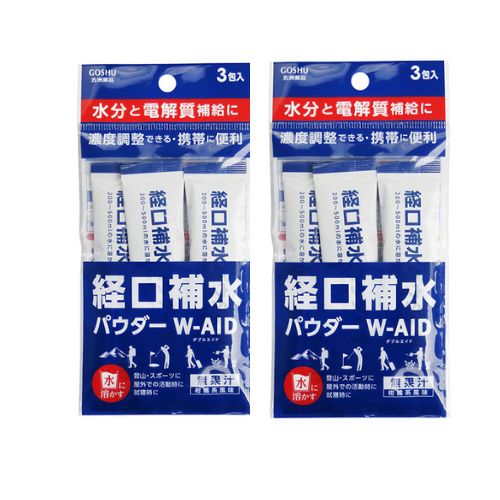 Thực phẩm bổ sung: Bột uống bổ sung chất điện giải Goshu 6g x 3gói