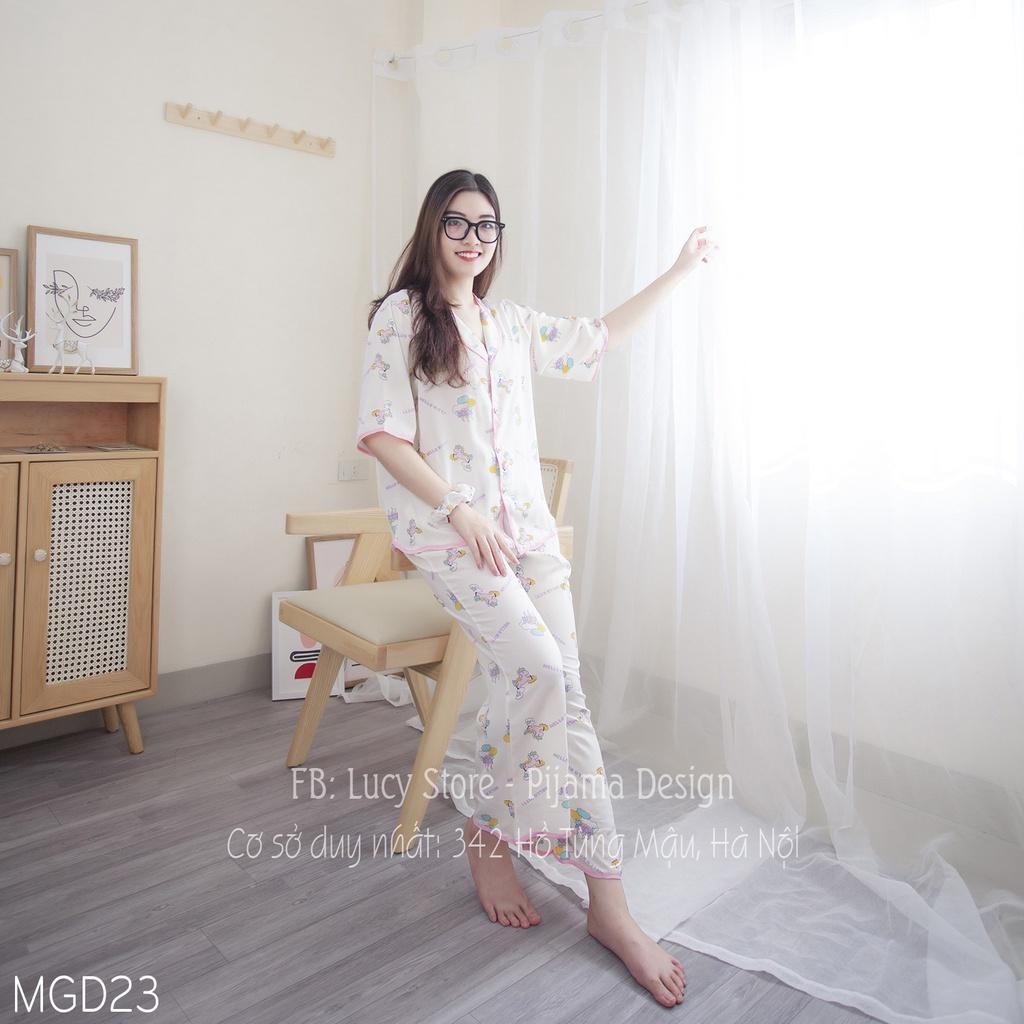 Pijama Nữ Lụa, Đồ Ngủ Lụa Mát Hàng Siêu Cấp