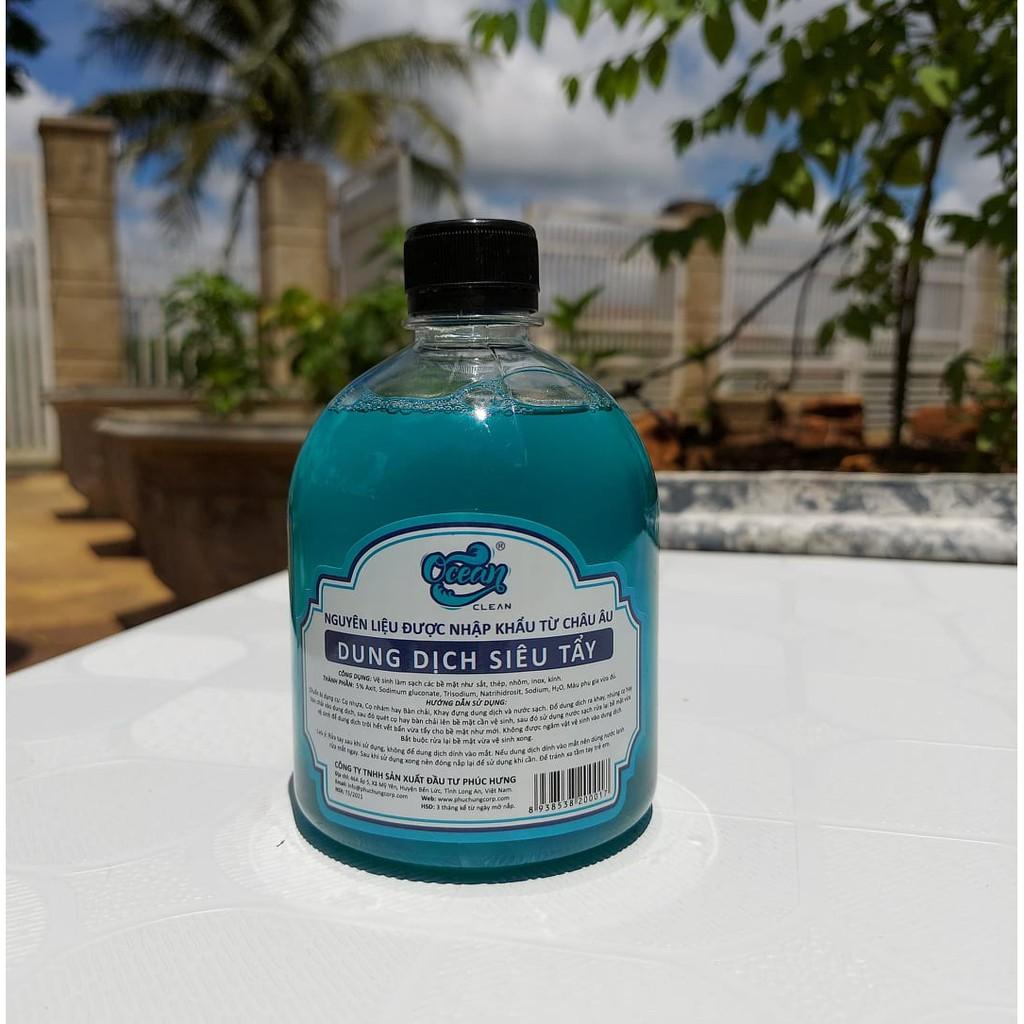 Dung Dịch Tẩy Rửa Lốc Xe Máy Ocean 500ml