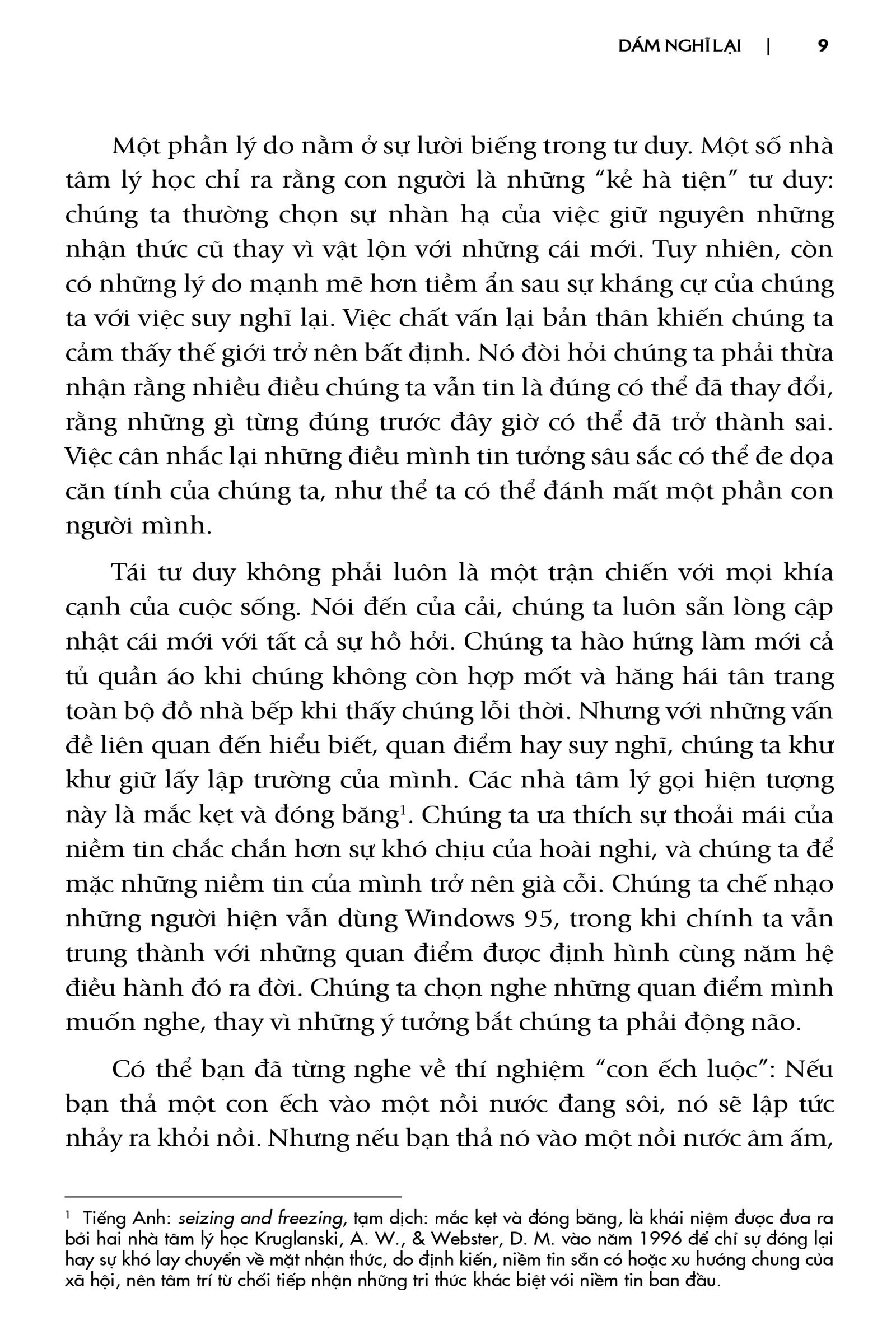Dám Nghĩ Lại