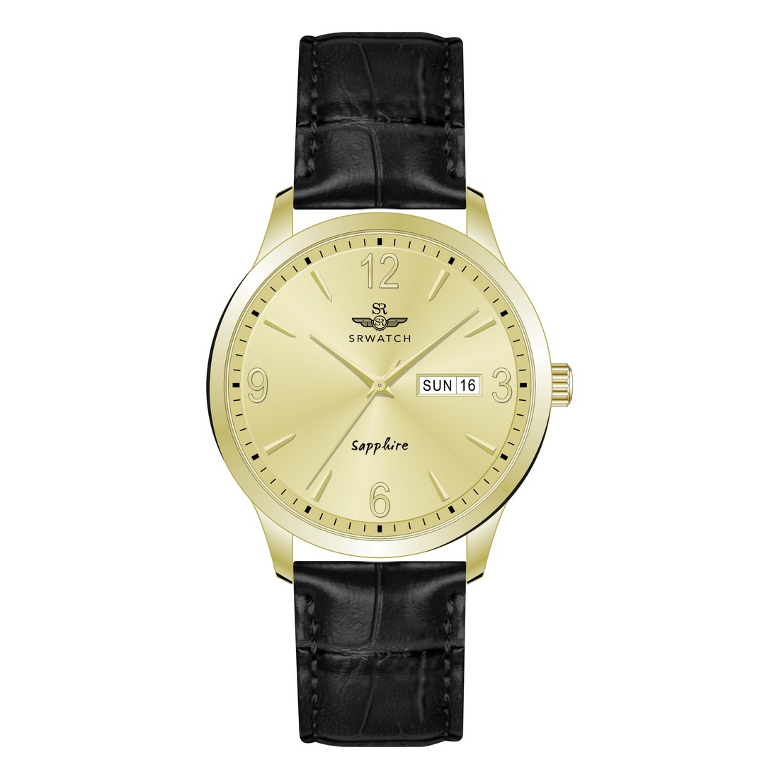 Đồng hồ nam Dây Da SRWATCH SG1904.4907TE