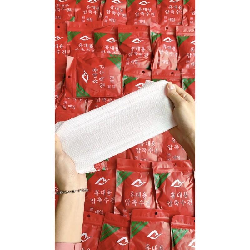 Túi khăn giấy nén 20 viên