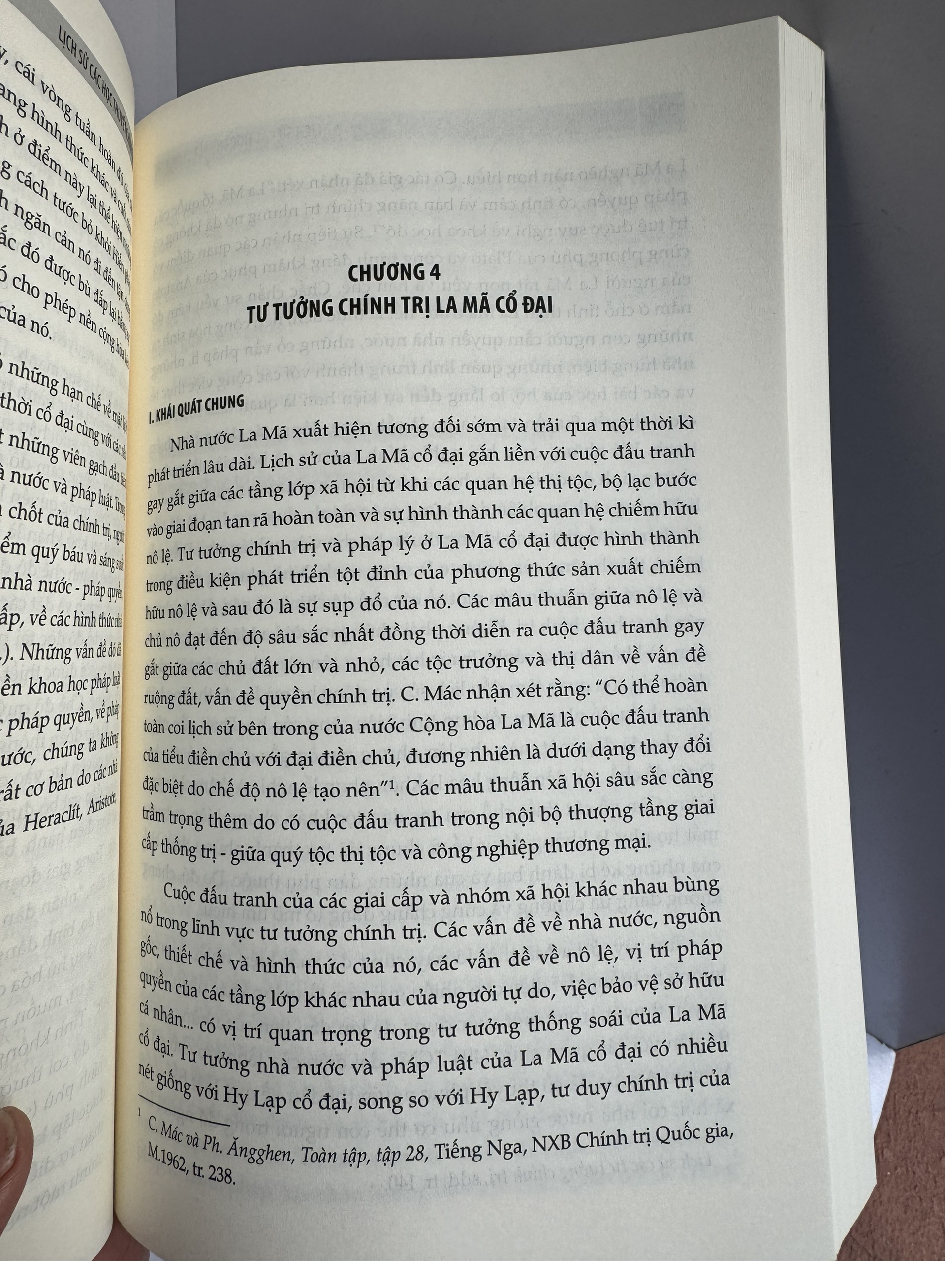 [Tái bản lần 3] LỊCH SỬ CÁC HỌC THUYẾT CHÍNH TRỊ - Nguyễn Đăng Dung, Lê Thị Thanh Lai (chủ biên) - NXB Đại học Quốc Gia Hà Nội.