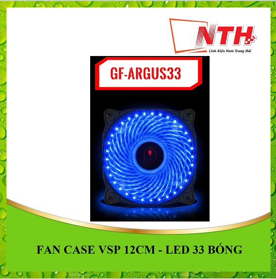 Fan Case VSP -12cm- LED 15 Bóng - Full box  - Hàng nhập khẩu