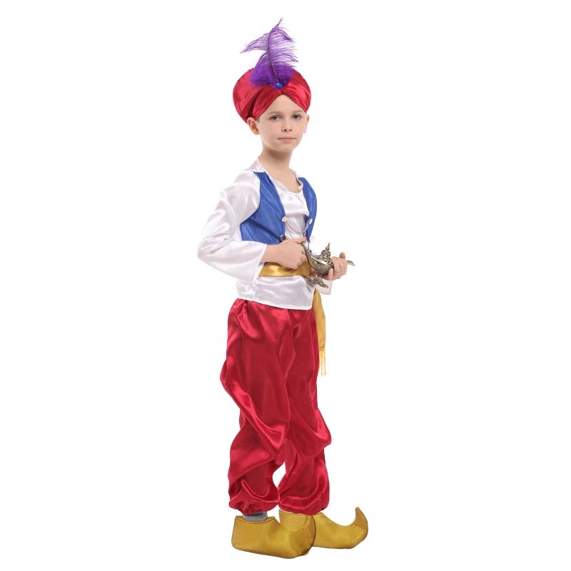 Đồ Hóa Trang Hoàng Tử Aladdin Cho Bé Trai Mùa Halloween - HMB0141