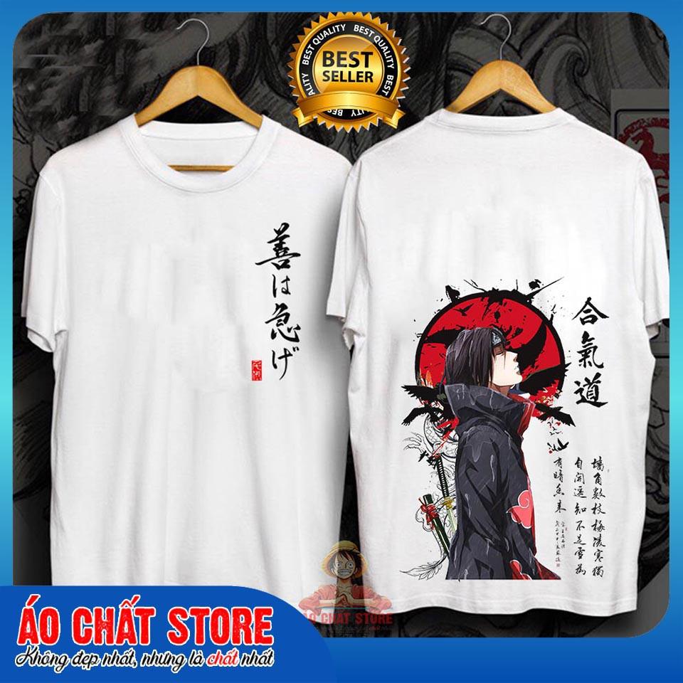 (VIDEO + ẢNH THẬT) Áo Uchiha Itachi Naruto Siêu Độc | Áo Thun Naruto Unisex ITACHI Đẹp NT05