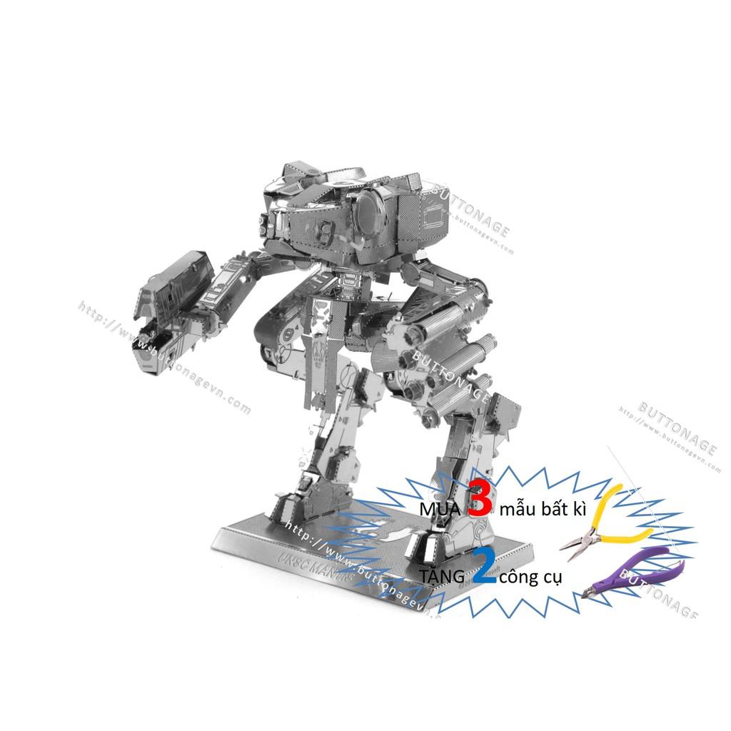 Mô Hình Lắp Ráp 3d Robot tự hành Vũ Trang Mantis