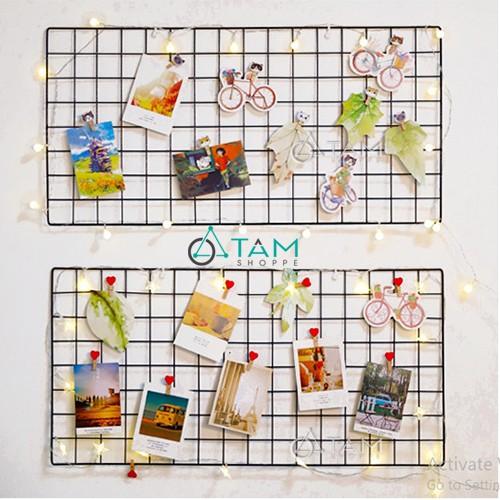 Tấm lưới sắt treo tường trang trí số 08