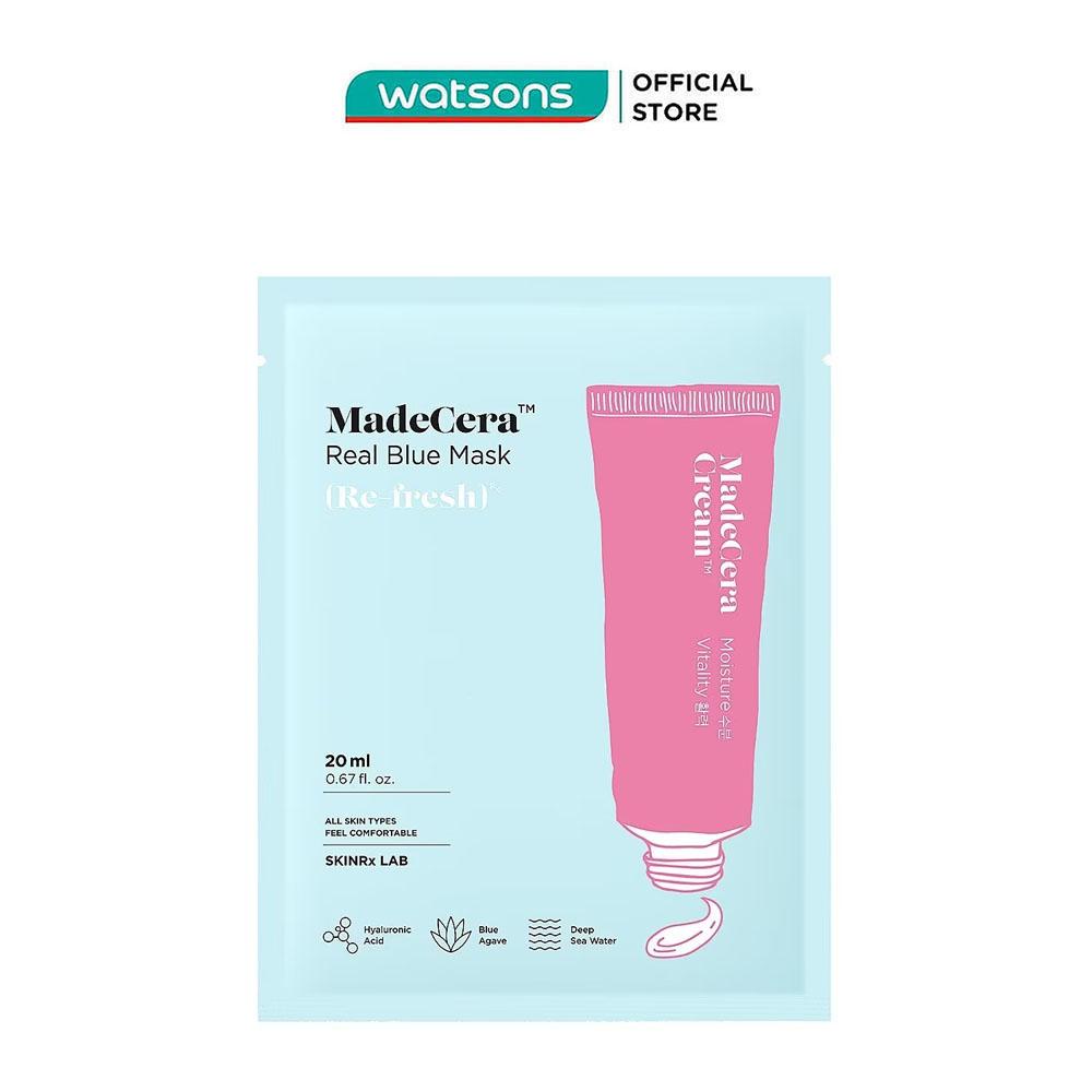 Mặt Nạ Skinrx Lab Real Blue Mask Dưỡng Ẩm Bảo Vệ Làn Da 20ml