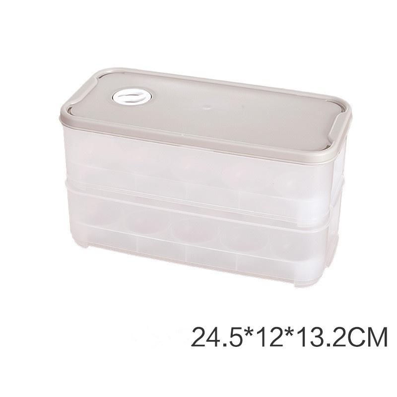 Refrigerator Food Storage Box Kitchen Organizer Egg Fresh Box