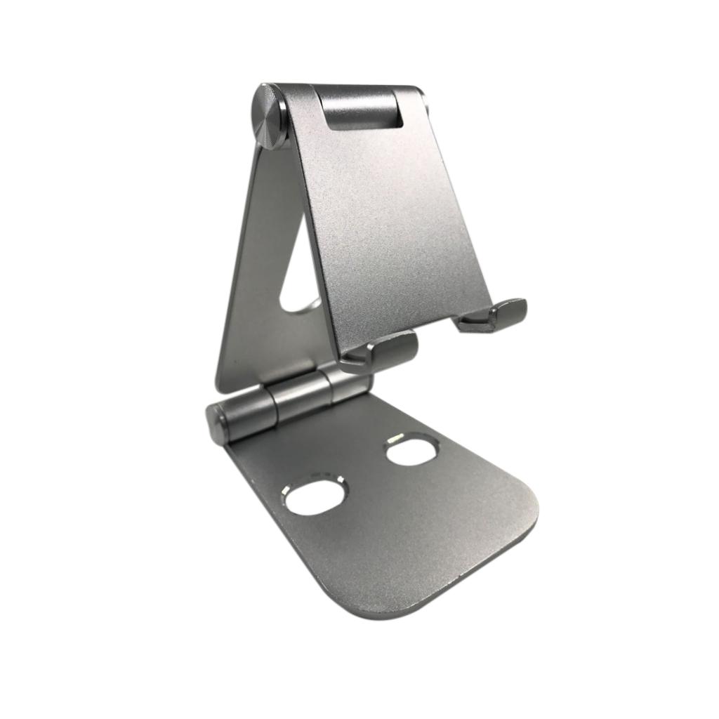 Desk stand, Multi-angle Holder Tablet Dock Adjustable Foldable Portable Desk Stand Fold-up Smartphone Stands Holders for Apple iPhone, iPad, Samsung