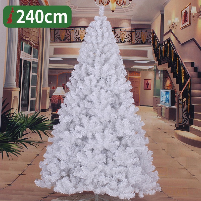 Cây thông Màu Trắng C16 Cây Cao 2.4m Trang Trí Noel Giáng Sinh