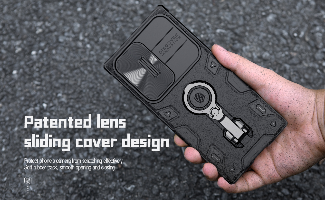 Ốp Lưng Nillkin CamShield Armor Pro Cho Samsung Galaxy S23 Ultra - Hàng Chính Hãng