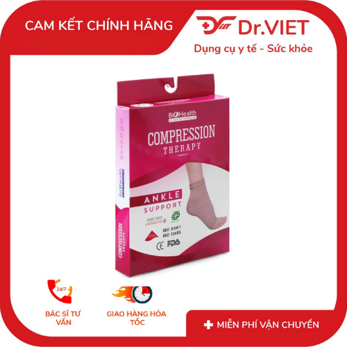 Đai hỗ trợ khớp cổ chân BIOHEALTH cố định, phục hồi chấn thương