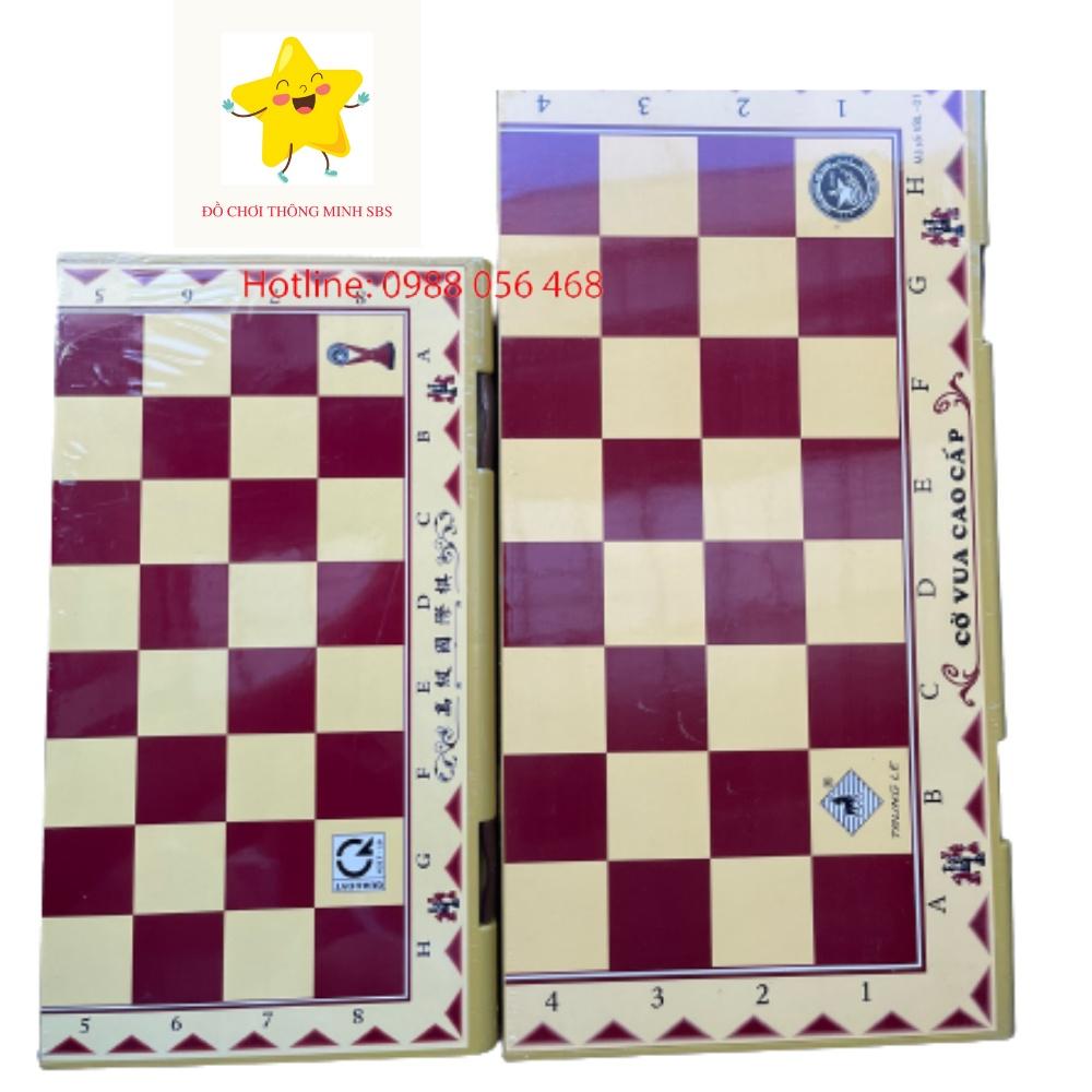 Cờ vua cao cấp Trung lê size Trung và đại 44x43cm - Đồ chơi phát triển trí tuệ