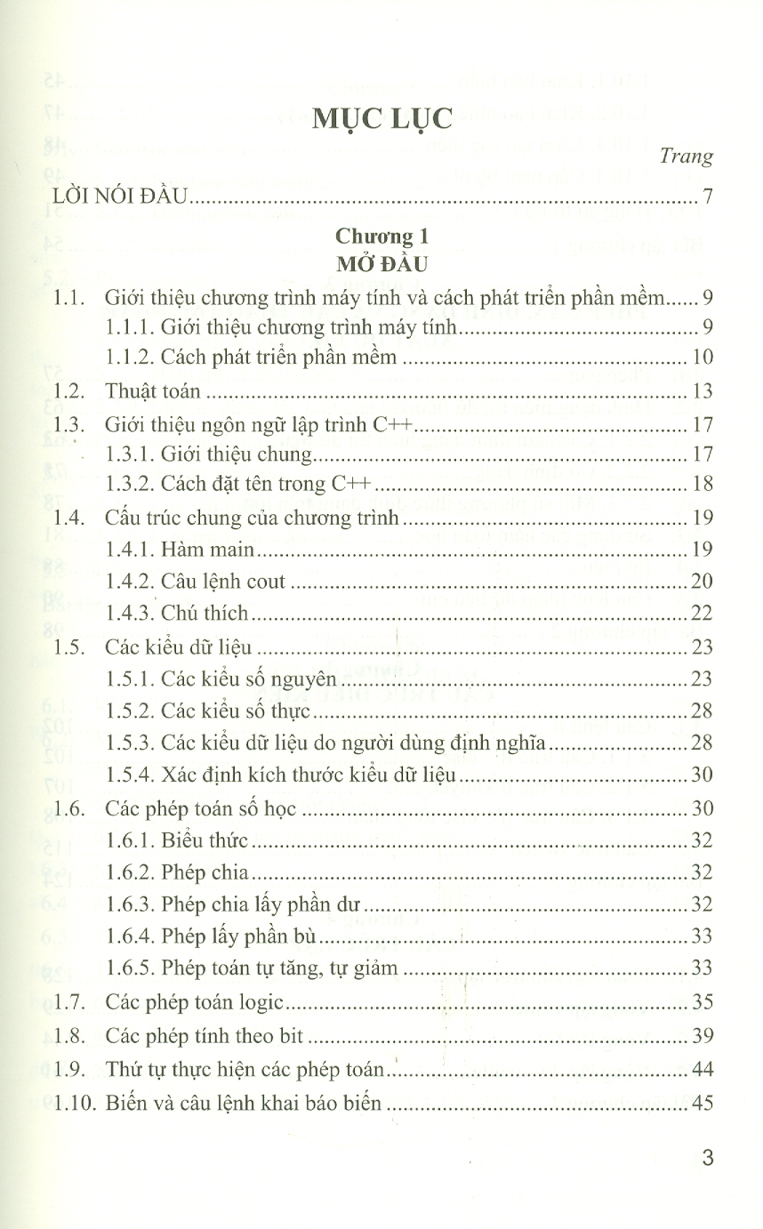 Lập Trình Trong Kỹ Thuật Với Ngôn Ngữ C++