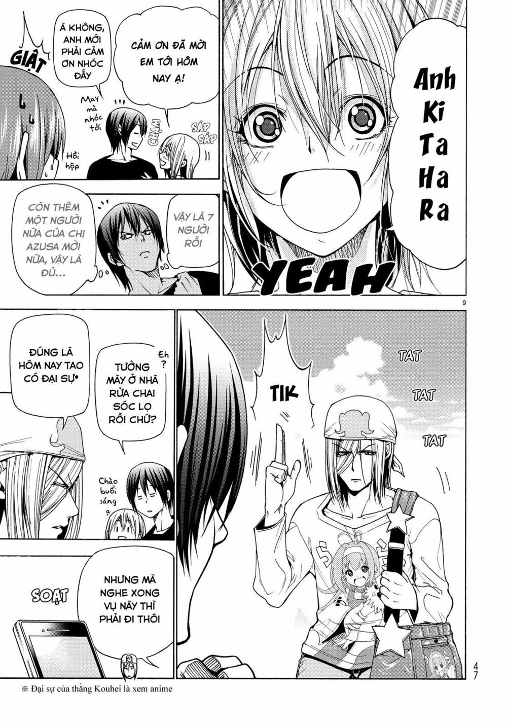 cô gái thích lặn - grand blue chapter 41 10