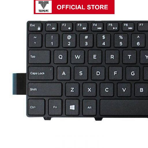 Bàn Phím Cho Laptop Dell Vostro 5458 5489 Latitude 3450 Có Đèn Nền TEEMO PC KEY876