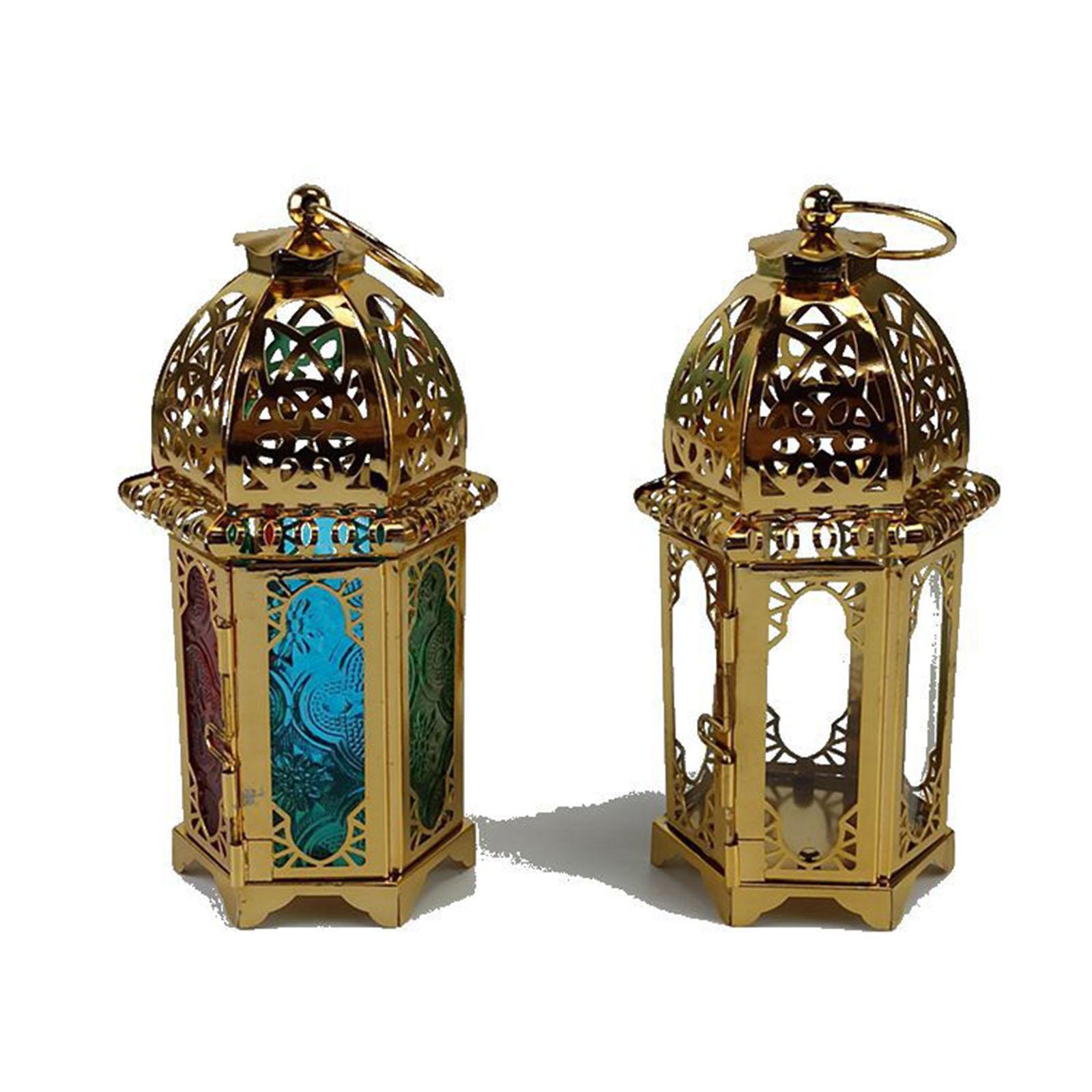 Vintage Style Candle Lantern Lamp  Party Desk Home Decor Gifts