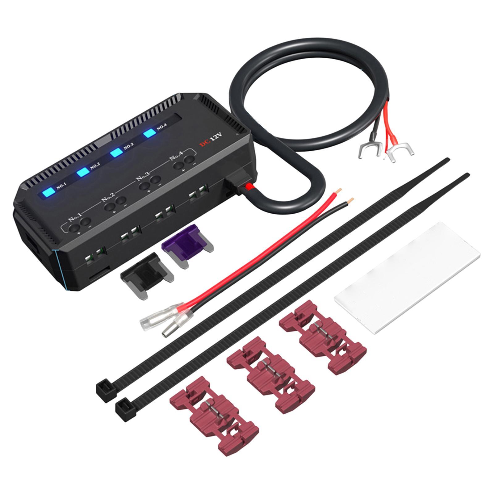 Blade Fuse Box Holder 12V Circuit Fuse Hold for Motorcycle Truck Fuse Holder
