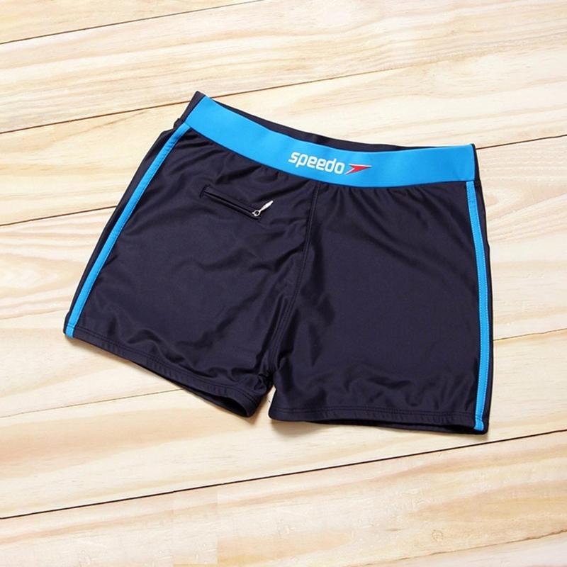 Quần bơi nam Speedo dạng đùi thun lạnh mềm mại co giãn 4 chiều thoải mái vận động phong cách thể thao đẹp mắt nam tính đi biển| QN004