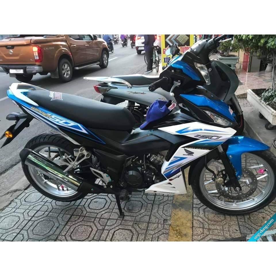 Tem rời Winner V1 Xanh trắng